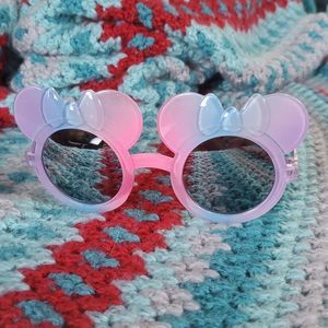NEW MOUSE EARS WITH BOW CHILDREN'S SUNGLASSES